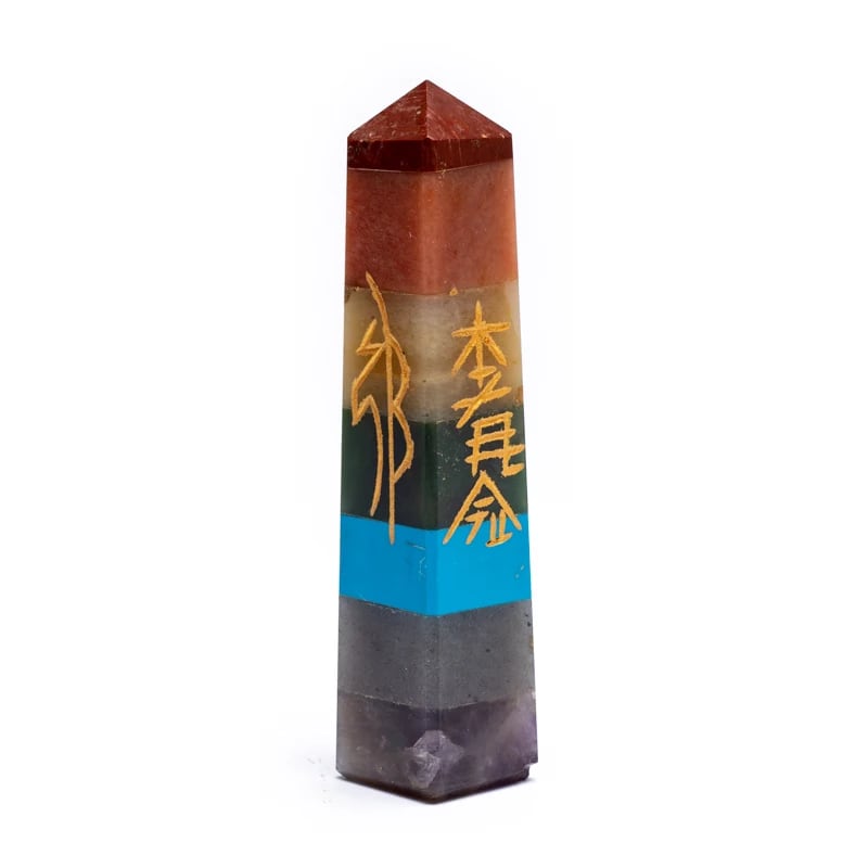 Chakra reiki obelisk tårn.