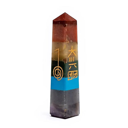 Chakra reiki obelisk tårn.