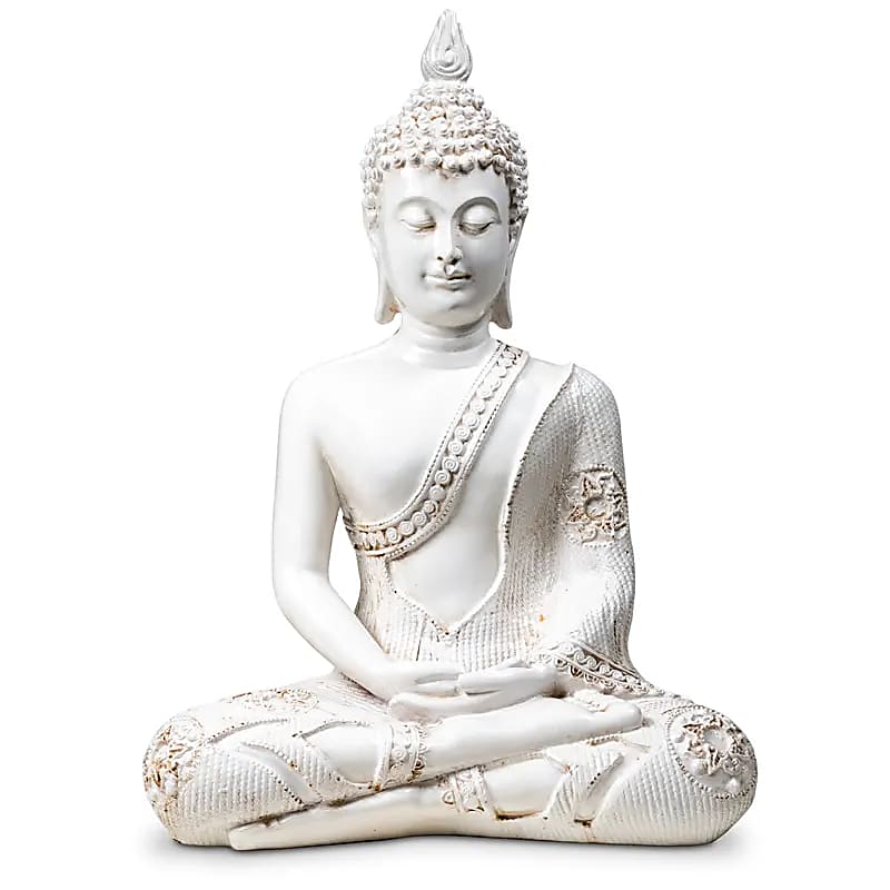 Buddha i siddende meditation