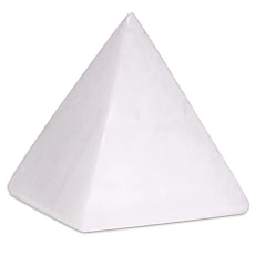 Selenit Pyramide - ca. str. 4,3x4,3x4,5 cm