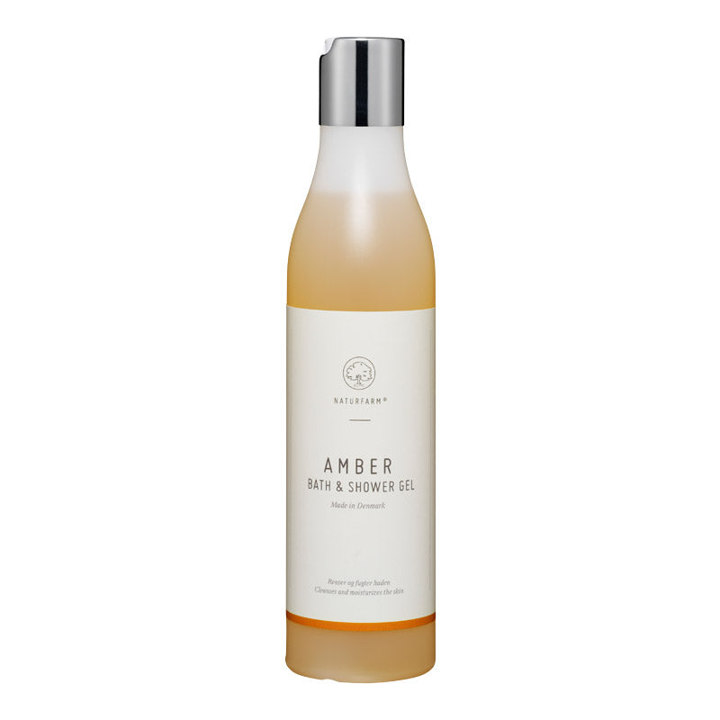 Amber - Bath & Shower Gel - 250 ml. Renser og fugter huden