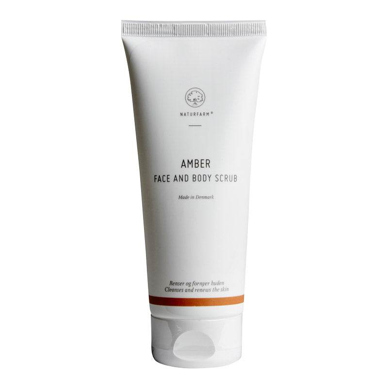 Amber Face & Body Scrub - 200 ml. Renser og fornyer huden.