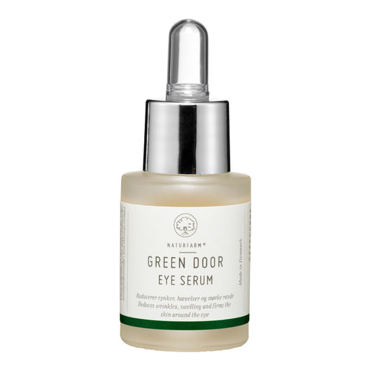 Green Door Eye Serum 15 ml. Reducerer rynker, hævelser og mørke rande under øjnene