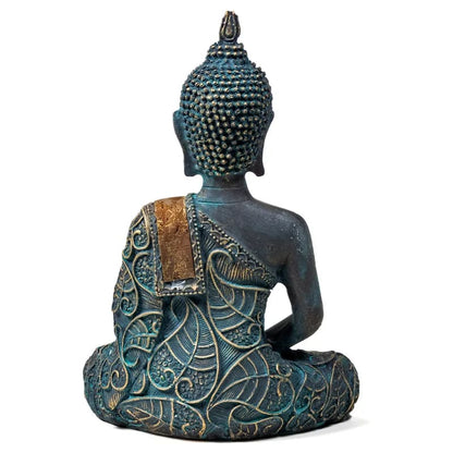 Mediterende Buddha - Antique Look