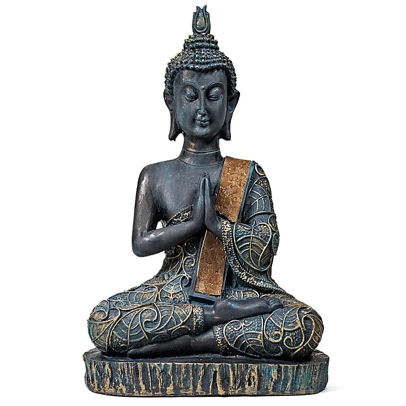 Praying Buddha - Antique Look